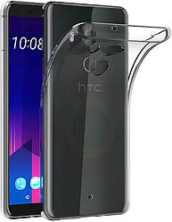 Прозорий Чохол HTC U11 Plus (ультратонкий силіконовий) (НТС Ю11 У11 Плюс)