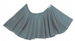 3040194 Накидка "Crash" Comair нейлон, з застібкою-липучкою, сіра, 85х85 см