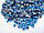 Термо стрази Lux ss16 Capri Blue (4.0 mm) 1440шт, фото 2