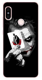 Силіконовий чохол для Xiaomi Redmi Note 6 pro з малюнком джокер