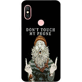 Оригінальний Бампер силіконовий для Xiaomi Redmi Note 6 pro з картинкою дід