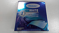 Полоски для отбеливания зубов Beaver Bright White 1-Hour Express