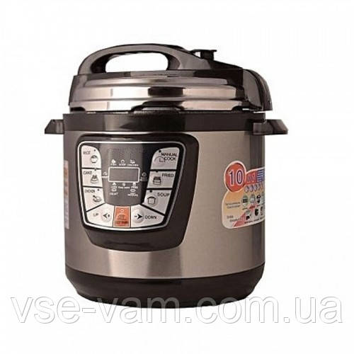 Multicooker Damian 6L мультиварка скороварка KPC376-6L (Німеччина) Гарантія, фото 1