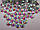 Термо стрази Lux ss40 Crystal AB (6.5 mm) 144шт, фото 3