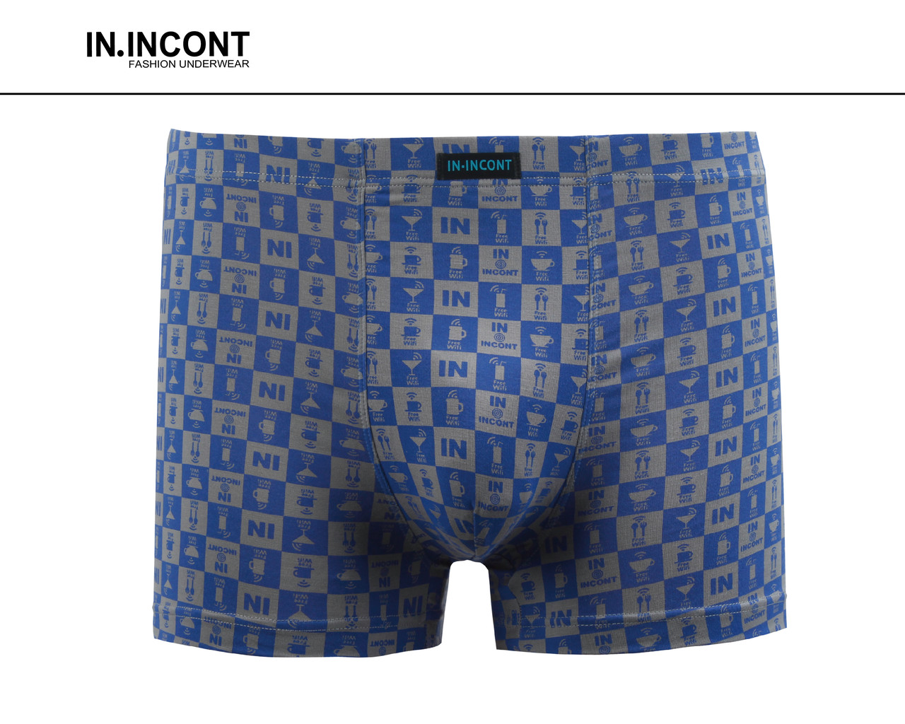 Чоловічі боксери бамбук Марка «IN.INCONT» Арт.8312