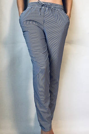 Жіночі літні штани N°17 П/1 (синя), фото 1