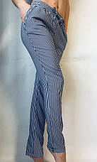 Жіночі літні штани N°17 П/1 (синя), фото 3