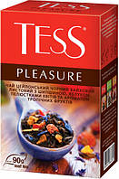 Чай черный с тропическими фруктами TESS Pleasure 90 грамм