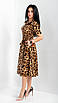 Модне тигрове плаття "264" Розміри 42., фото 5