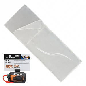 Вкладка для спального мішка Ferrino Liner Silk SQ White