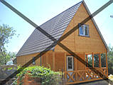 Дачні будинки каркасні з цільного матеріалу!, фото 3
