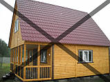 Дачні будинки каркасні з цільного матеріалу!, фото 4