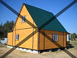 Дачні будинки каркасні з цільного матеріалу!, фото 5