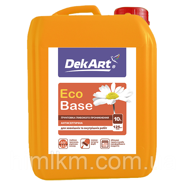Ґрунтовка для бетону глибокого проникнення Base DEKART 10 кг