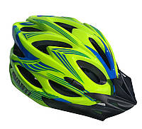 Шлем велосипедный Avanti AVH-02 M (55-61) салатово-синий