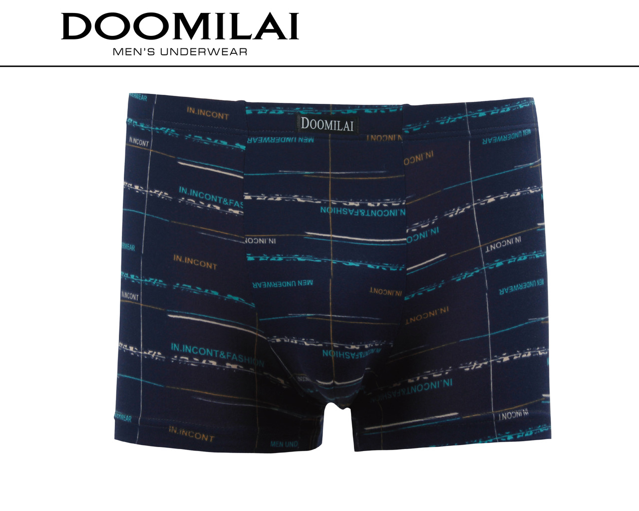 Чоловічі боксери стрейчеві з бамбука Марка «DOOMILAI» Арт.D-01183