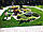 Садовий бордюр "Екобордюр" Оптимальний (20м) чорний ТИП 2, бордюр для газону, фото 3