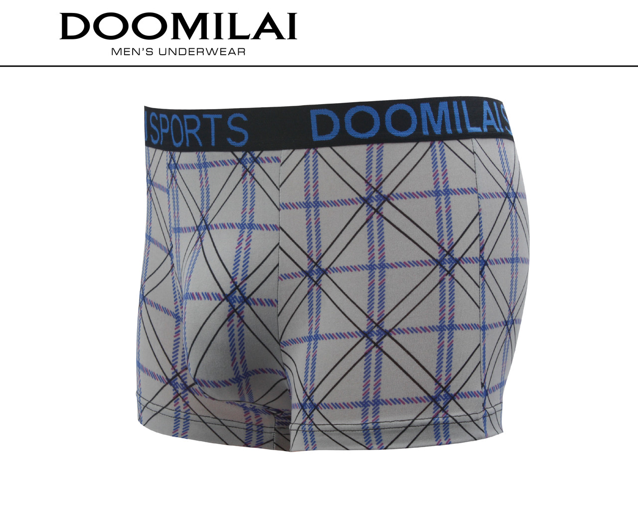 Чоловічі боксери стрейчеві з бамбука Марка «DOOMILAI» Арт.D-01180