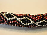 Прикраса з бісеру "Бордо", фото 5