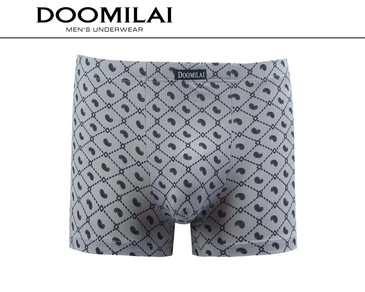 Чоловічі боксери стрейчеві з бамбука Марка «DOOMILAI» Арт.D-01178