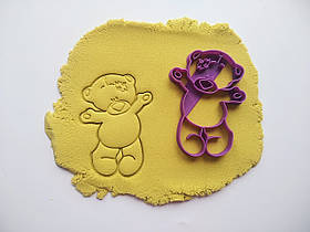 3D-формочки-вирубки для пряників "Ведмедик 7"