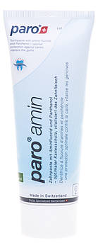 Зубна паста на основі аминофторида Paro Amin, 75 мл.