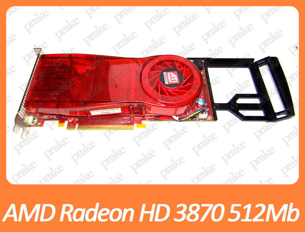 Відеокарта AMD Radeon HD 3870 512Mb PCI-Ex DDR4 256bit (2 x DVI + S-video)