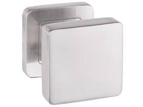 Дверна ручка-кноб Metal-Bud GK ( GKSAS ) Квадратна Нікель матовий