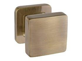 Дверна ручка-кноб Metal-Bud GK ( GKPAS ) Квадратна бронза