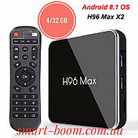 Smart Tv Box H96 Max 4/32Gb Amlogic S905X2 DDR4 Android 8.1