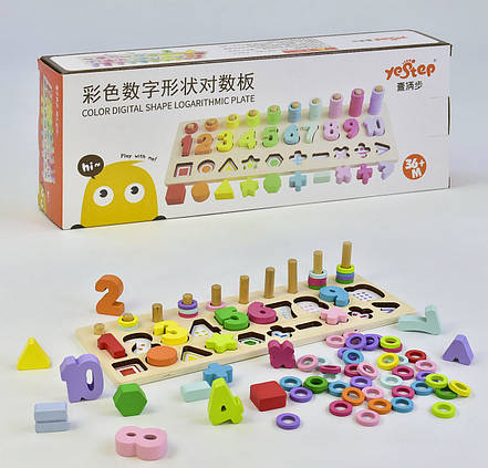 Дерев'яна гра Математика, фото 2