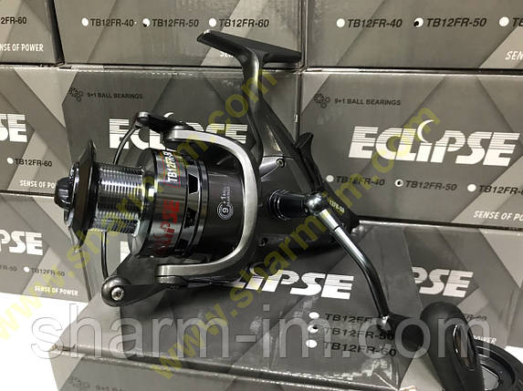 Котушка Eclipse Trinity 5000 (9+1) з байтранером Алюмінієва шпуля, фото 1