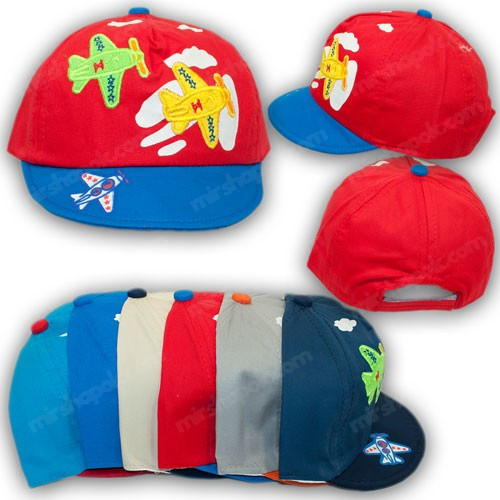 ОПТ Кепка для малюка, р. 44 (5 шт./паковання), фото 1