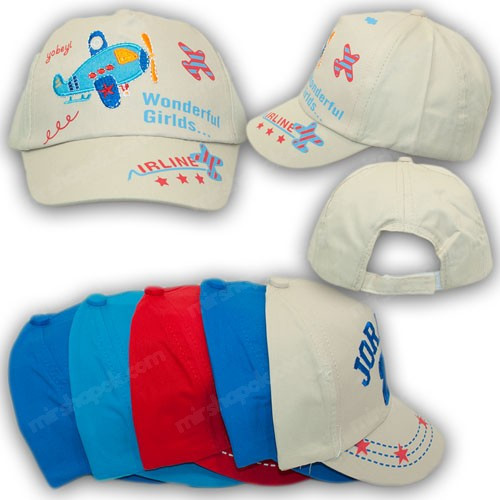 ОПТ Кепка для малюка, р. 48 (5 шт./паковання), фото 1