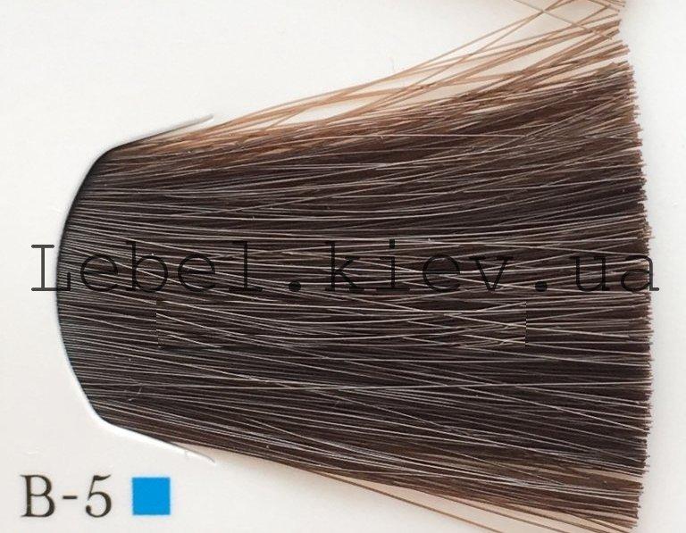 Lebel MATERIA GREY 120 г. Перманентний барвник для сивого волосся B — 5 (темний шатен коричневий)