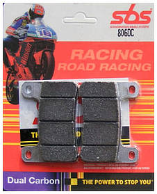 Мото колодки SBS 806DC  аналог FDB2178 Suzuki GSXR,INTRUDER/ Kawasaki ZX10R Ninja/Kawasaki Z1000,,,
