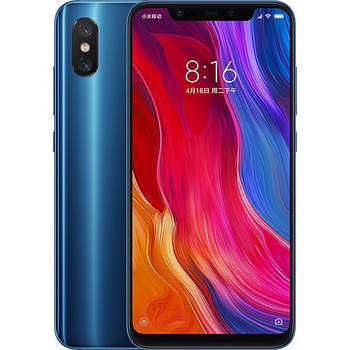 Смартфон Xiaomi Mi 8 6/128GB Blue Global Rom