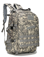 Городской тактический штурмовой военный рюкзак TacticBag на 40литров Пиксель