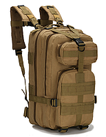 Тактический штурмовой военный городской рюкзак TacticBag на 23-25литров Кайот