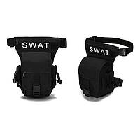 Набедренная поясная сумка TacticBag Swat Черная