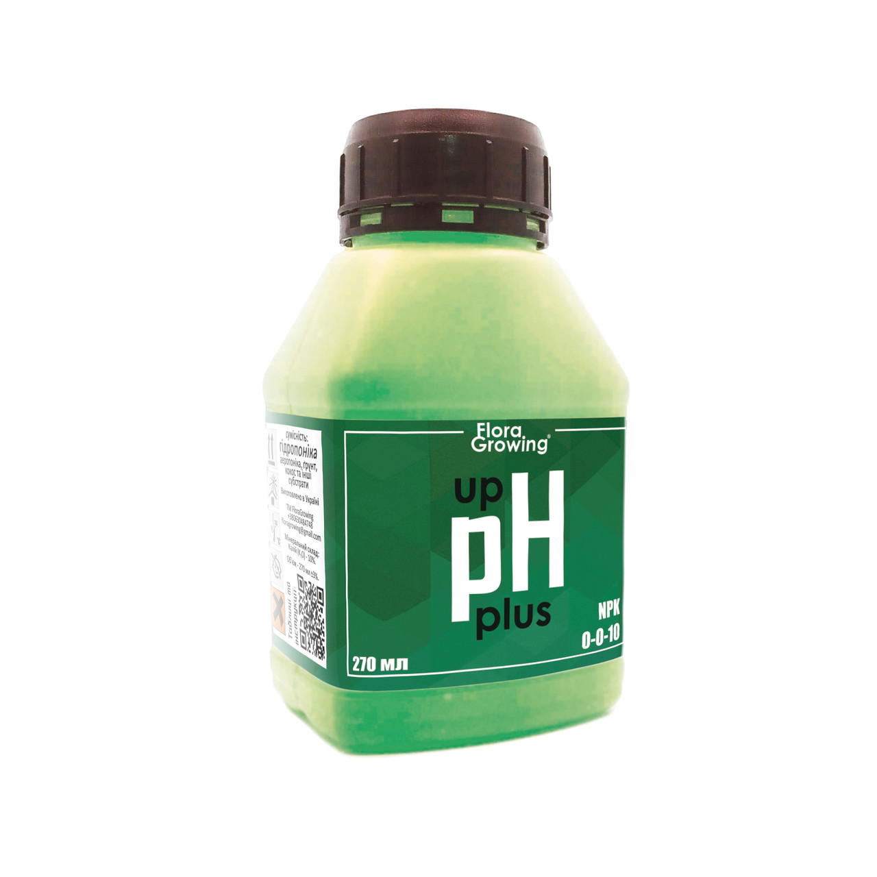 270 мл pH Up/plus - добавка для підвищення pH