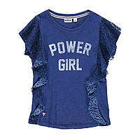 Футболка для дівчинки Mek 191MIFN015-264 синій 140-170