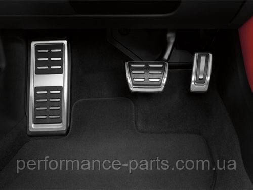 Комплект накладок на педалі Audi A1 8X 2014> Audi A3 8V 2013> АКПП 8V1064205A