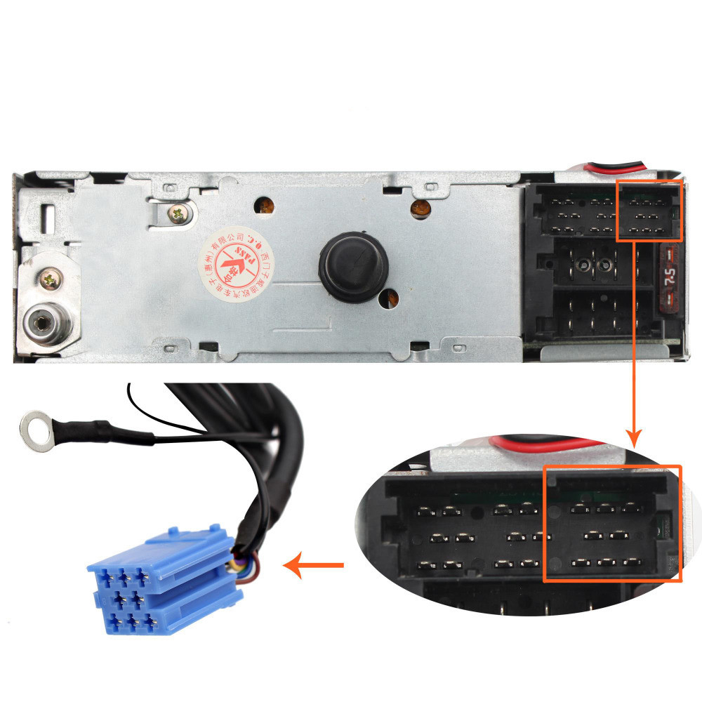 AUX / USB Audio Autoradio Adapter (VW/AUDI/Skoda/Seat 8P)