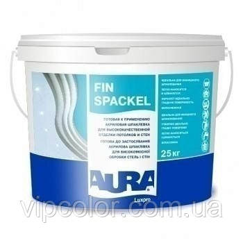 Aura Luxpro FIN Spackel 25 кг акрилова шпаклівка для внутрішніх робіт арт.4820166521166