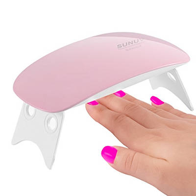 Сушарка для нігтів Sun mini UV Led Лампа Рожева 149532