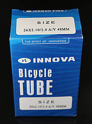 Велосипедна камера Innova 26x2.10/2.4 A/V 48 mm
