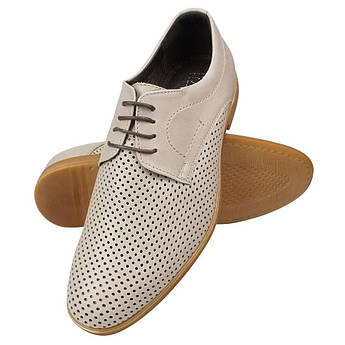 Туфлі чоловічі літні Tapi AK-5154 Bezowy бежевого кольору