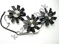 Вентилятор №136 кулер для видеокарты Zotac AMP  Extreme GTX 1070Ti 1080 GA91S2H GA92S2U