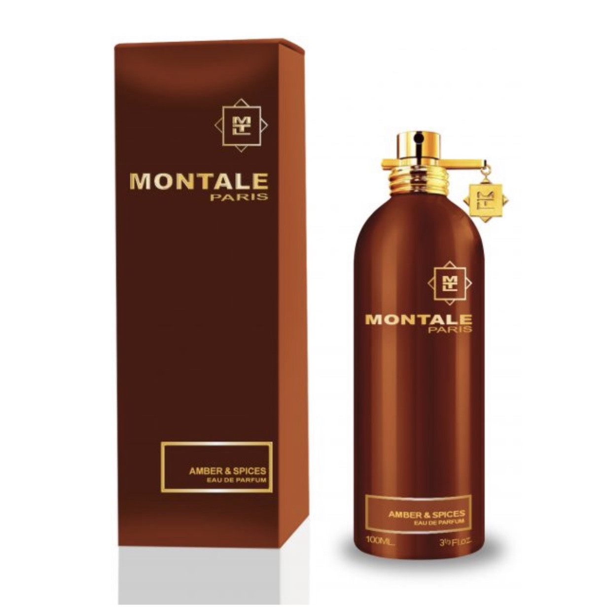 Оригінальна парфумована вода унісекс Montale Amber & Spices 50ml, пряний деревний аромат